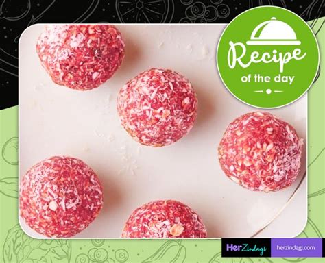 These Strawberry Coconut Laddoos Are Ready In Less Than 30 Minutes ...