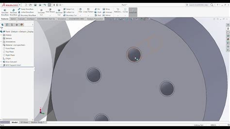 Image result for How to Pattern Threaded Holes in SolidWorks