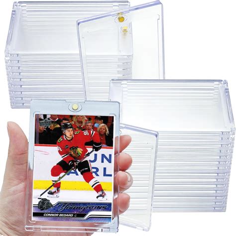 Amazon.com: 25 PCS Magnetic Card Holder for Trading Cards,35PT One ...