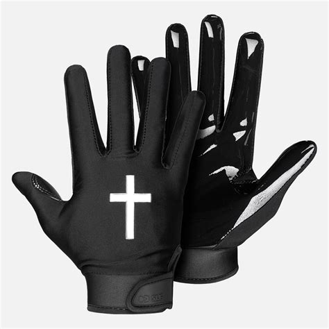 Faith Cross Sticky Football Receiver Gloves – SLEEFS