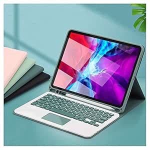 HENGHUI Wireless Touchpad Keyboard Case, Detachable Color Keyboard with ...
