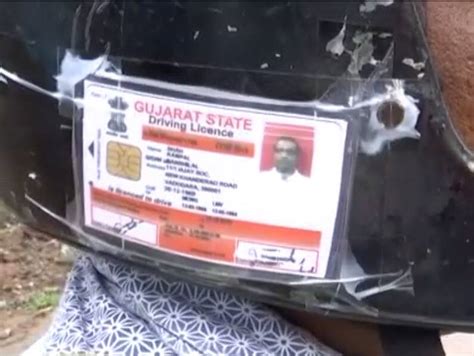 Vadodara man pastes all vehicle-related documents on helmet, pictures ...
