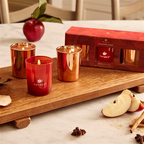 Snapklik.com : Thymes Simmered Cider Candle