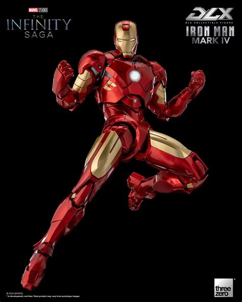 ThreeZero Marvel DLX Iron Man Mark IV Figure - The Toyark - News