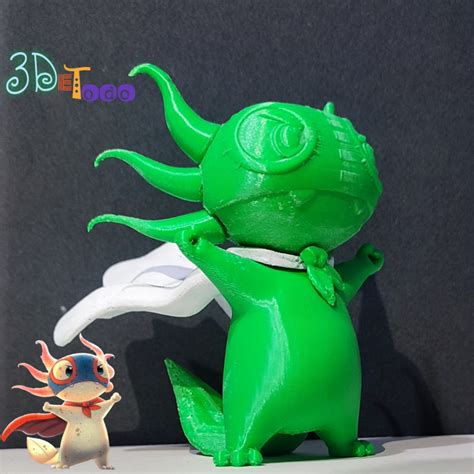 Archivo 3D SUPER AJOLOTE axolotl 🦎 ・Modelo de impresión 3D para ...