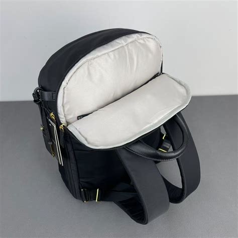 TUMI MONTANA BLACK GOLD ZIP, Women's Fashion, Bags & Wallets, Backpacks ...