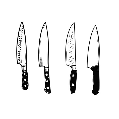 chef knifes #3570964 | Clipart Library