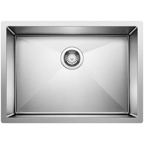 Blanco Precision Medium Equal Double Bowl Stainless Steel Kitchen Sink ...