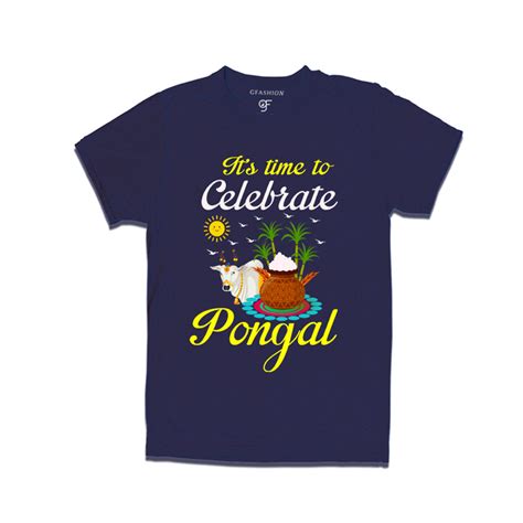 Buy It's Time to Celebrate Pongal T-shirts @ gfashion India – GFASHION