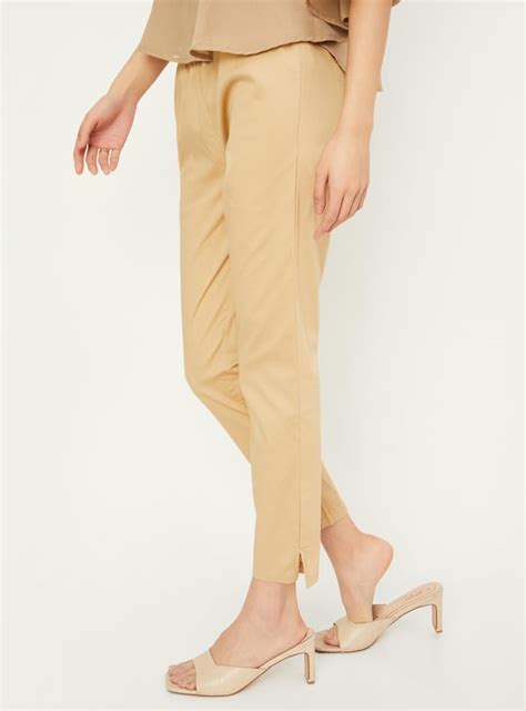 Buy Women Solid Straight Pants Online at just Rs. 499.0 - 1000013145647 ...