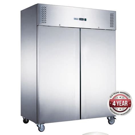 FED-X S/S Double Door Upright Freezer – IFM