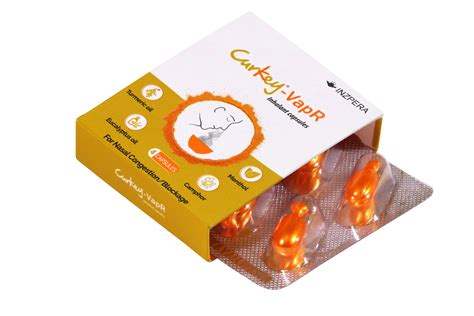 Buy Curkey VapR Inhalant Capsules for Nasal Congestion and Blocked ...