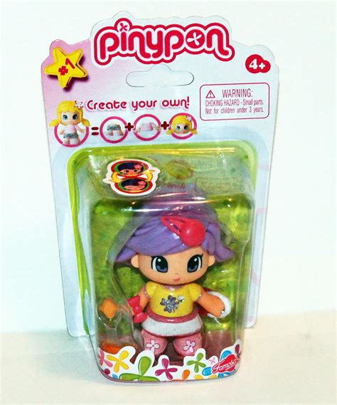 Famosa Pinypon Pin Y Pon Doll - Purple Hair with Barret : Amazon.in ...