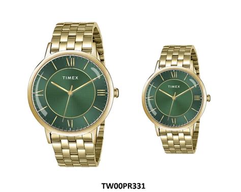 TIMEX Pairs Green Round Dial Analog Watch - TW00PR331 – KRISHNA WATCH ...