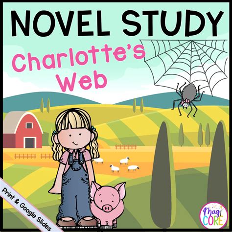 Charlotte's Web Novel Study Reading Comprehension | Magicore