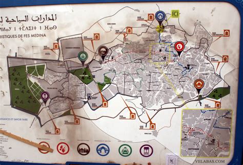 Maps Medina Fes