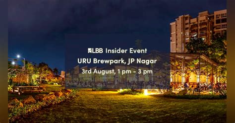 Attend LBB Insider table @URU Brewpark