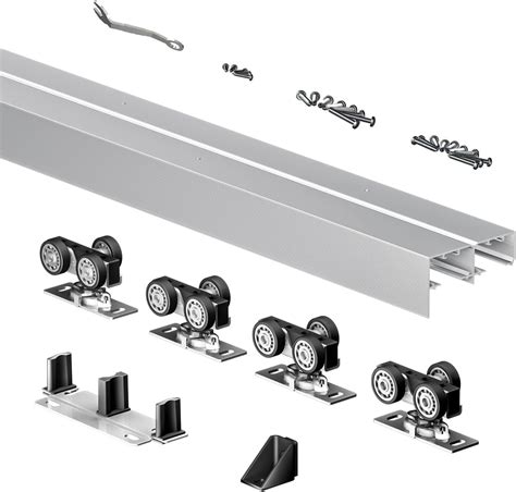 Heavy Duty Bypass Sliding Closet Door Track Hardware Bahrain | Ubuy