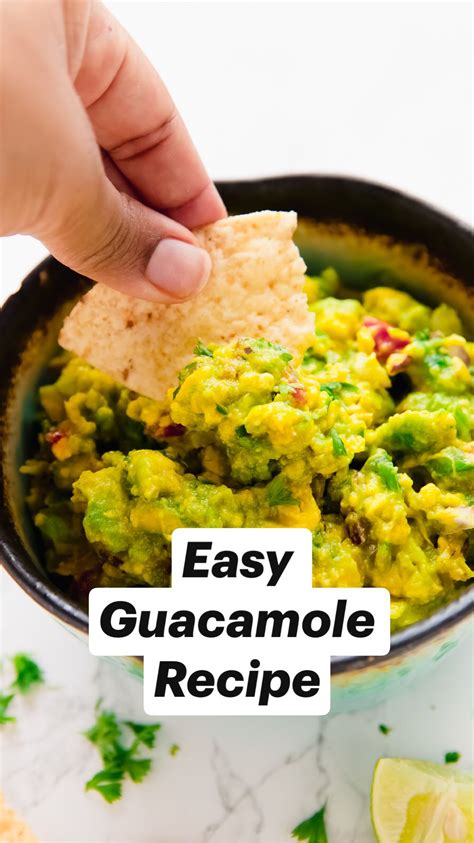 Quick easy guacamole recipe – Artofit