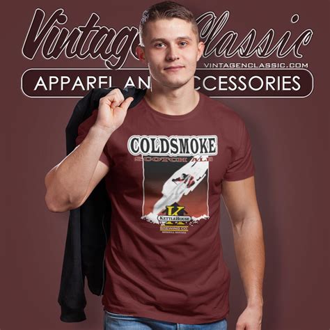 Cold Smoke Beer Scotch Ale Kettle House Shirt - Vintagenclassic Tee