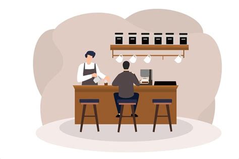Cafe Shop Vector 的图像结果