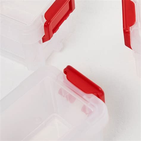 Buy Regan Mini Stackable Latch Boxes- Set of 3 from Home Centre at just ...