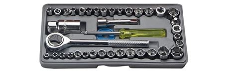 N M Z Hex Combination Set Socket Wrench Ratchet Unit Inch Wrench ...