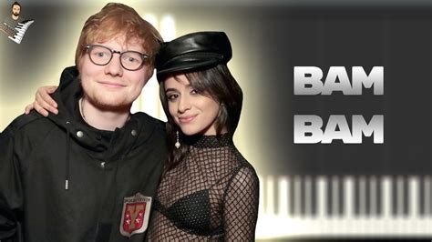 Camila Cabello - Bam Bam ft. Ed Sheeran | Instrumental Piano Tutorial