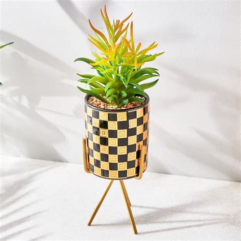 Buy Fiesta Artificial Plant in Ceramic Pot from Home Centre at just INR ...