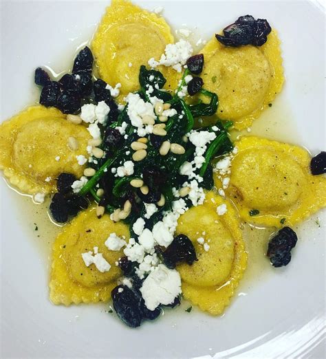 (OC) I made pumpkin and mascarpone raviolis with a sage and brown ...