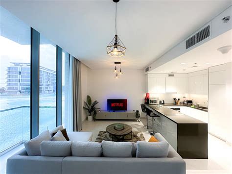 Luxury Bilocale with Aquatic View | District One - Condominiums for ...