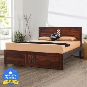 RoyalOak Angel Solid Wood King Bed Price in India - Buy RoyalOak Angel ...