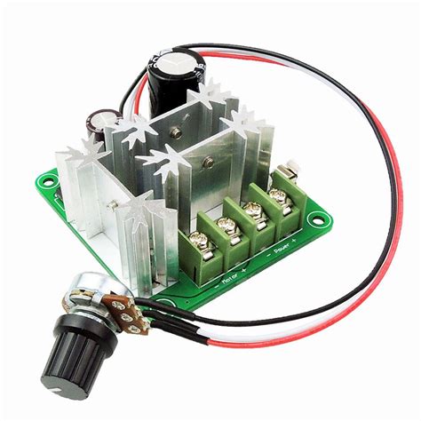 HiLetgo 6V-90V 15A DC Motor Speed Control 16KHZ PWM Controller Speed ...