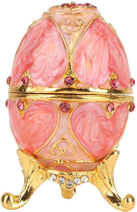 Hakeeta Vintage Egg Trinket Box - Unique Hand Painted India | Ubuy