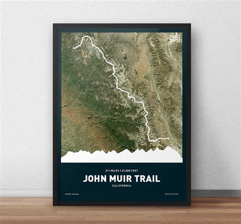 John Muir Wilderness Map