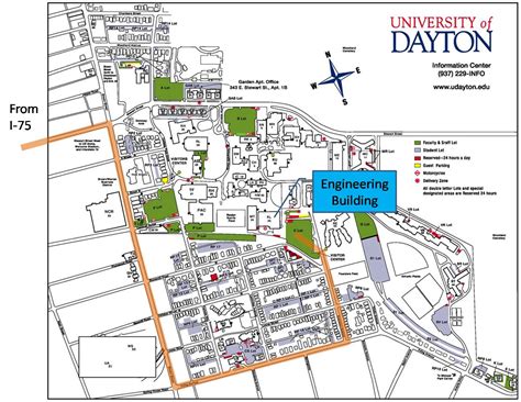 Directions to the Engineering Building