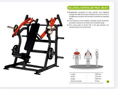Shoulder Press Machine - Gym Setup In M.P. Trader - Wholesaler ...