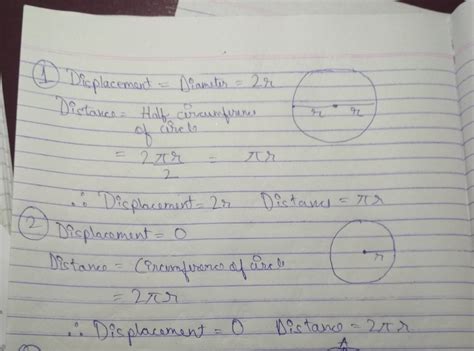 An object is moving with uniform speed in a circle of radius r ...