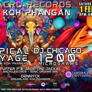 Dacru Records in Koh Phangan with Tropical Bleyage & Chicago 1200 ...