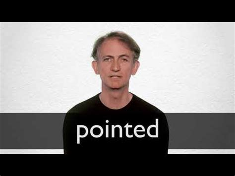 POINTED Synonyms | Collins English Thesaurus