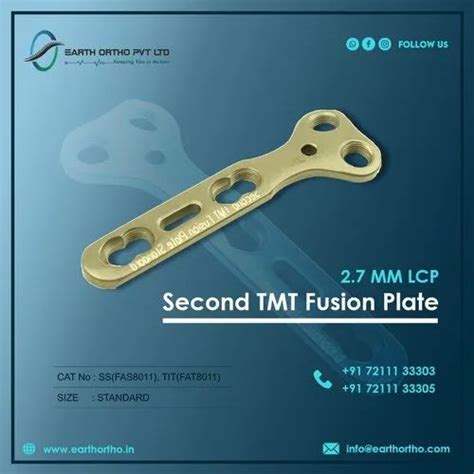 Foot And Hand LCP System - 2.7mm LCP First TMT Fusion Plate Trader ...