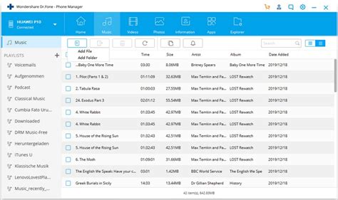 3 Ways to Transfer Music from Computer to Samsung S9/S9 Edge-Dr.Fone