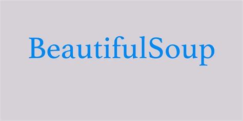 Python BeautifulSoup Class 的图像结果