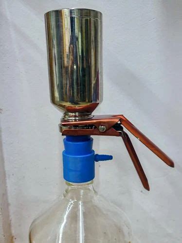 Microbiology Lab Equipment - Vacuum Filtration Manifold For Duck-Clamp ...