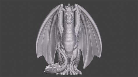 🐉 DRAGON・ 3D File for 3D printing・Cults