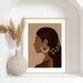 Buy Desi Art Indian Woman Wall Art South Asian Print Brown Girl Online ...