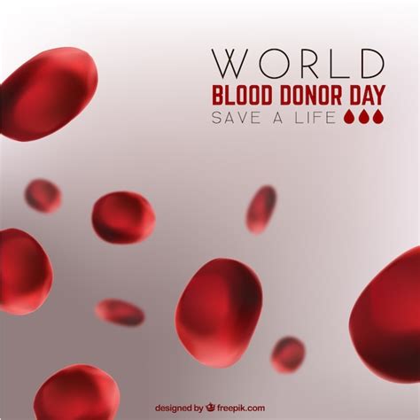Red blood cell background | Premium Vector