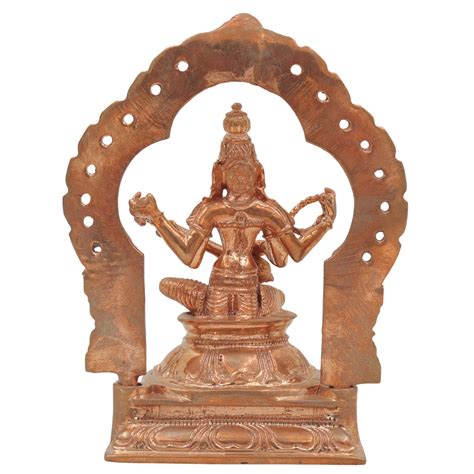 brass idol, hindu god statue, pooja murti, home temple decor, spiritual ...