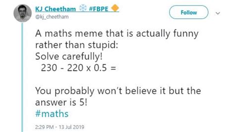Math equation goes viral! Can you solve this using BODMAS? - India Today