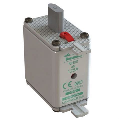 100NHM00B-690 Eaton | Eaton 100A Centred Tag Fuse, NH00, 690V ac | 182 ...